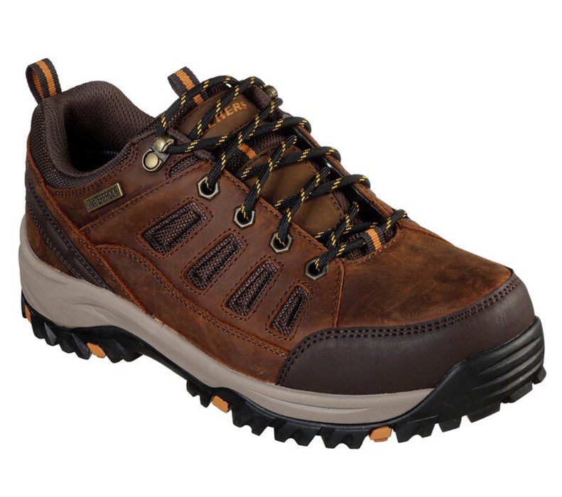 Skechers Relaxed Fit: Relment - Semego - Mens Hiking Boots Brown [AU-CH5883]